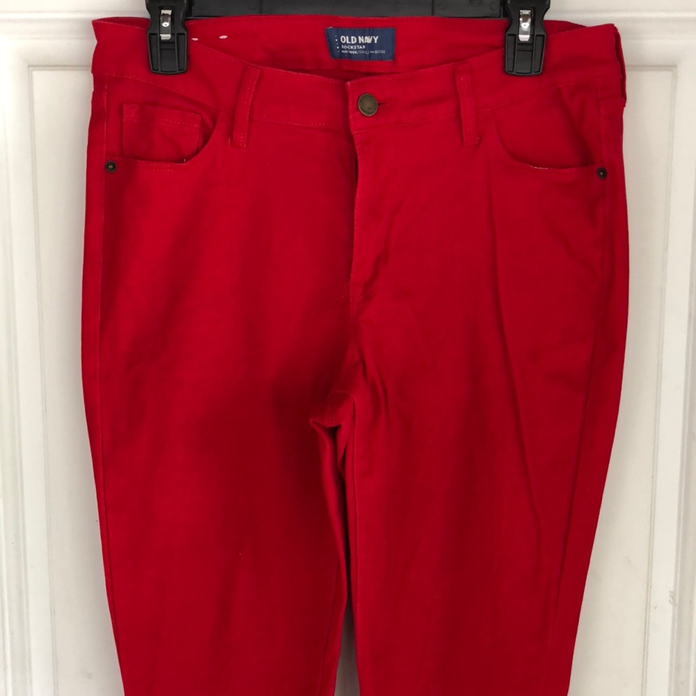 ROCKSTAR Mid-Rise OLD NAVY skinny pants